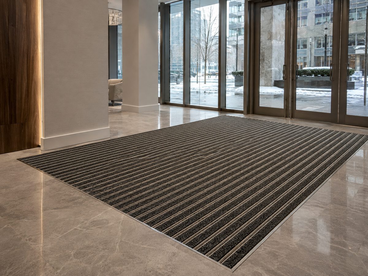 Business entrance matting