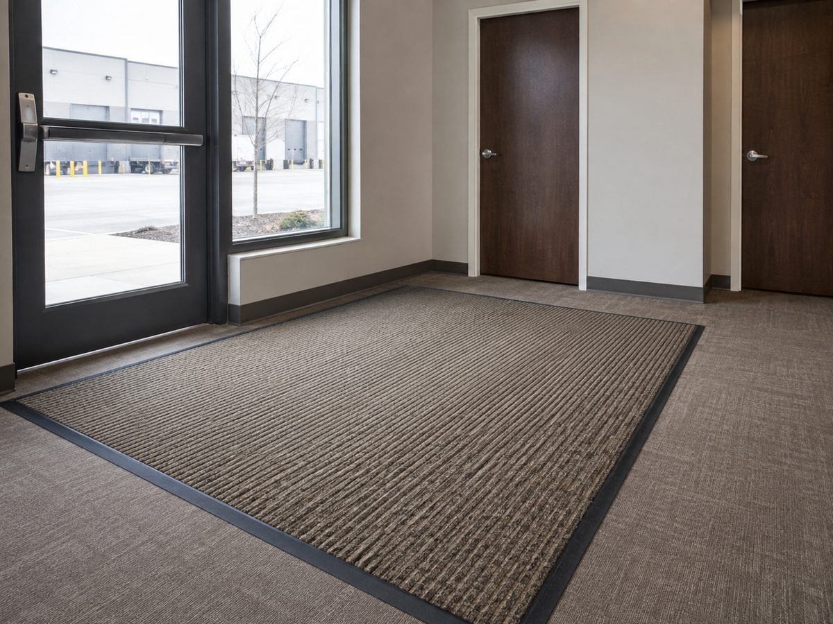 Shared entrances need matting nobody owns but everyone uses