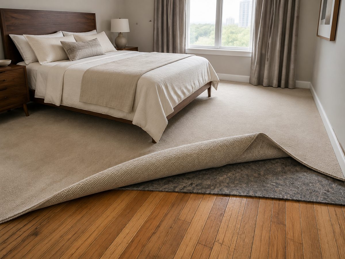Old floors under carpet deserve a look first.