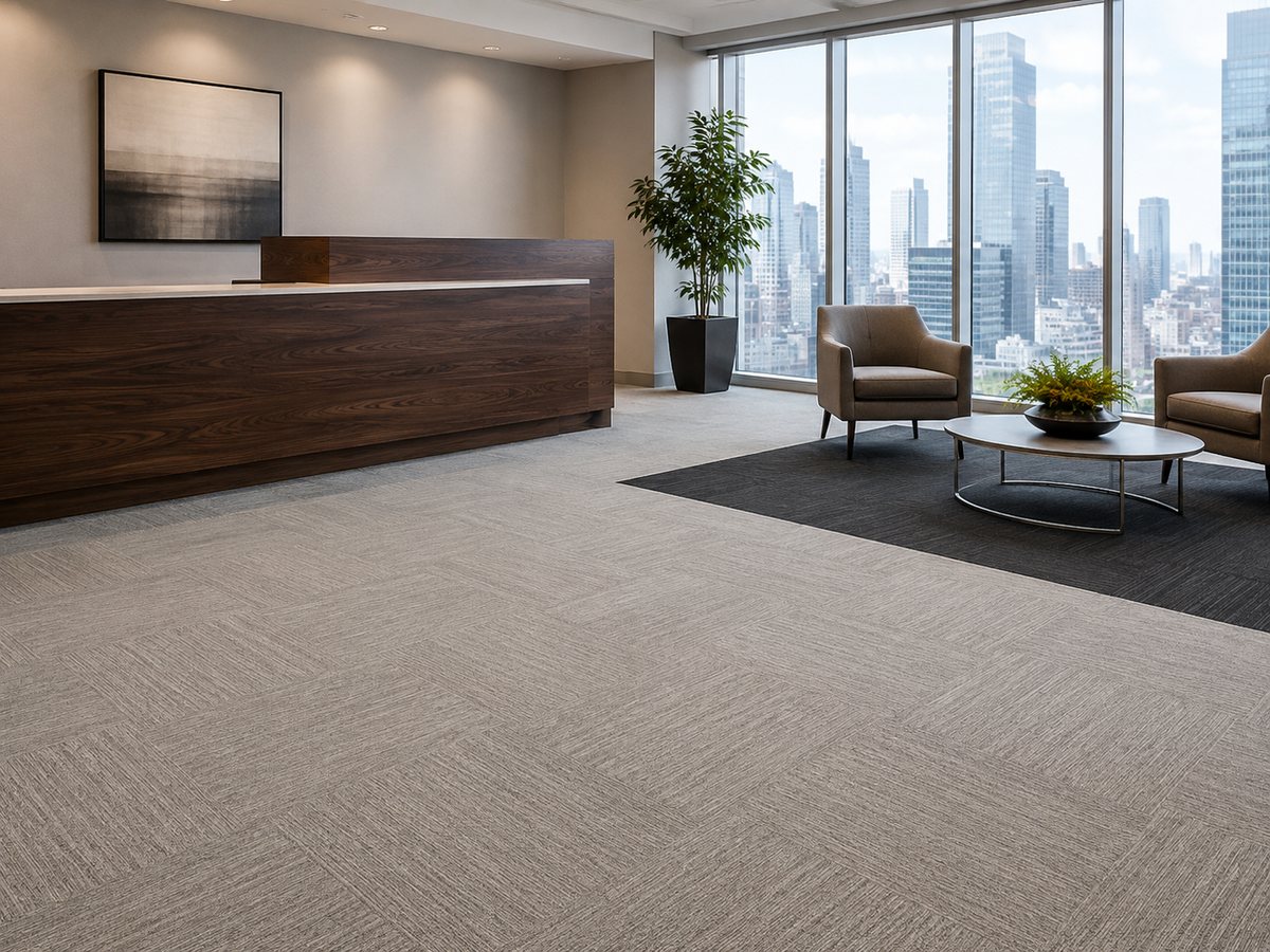 Commercial carpet and carpet tile