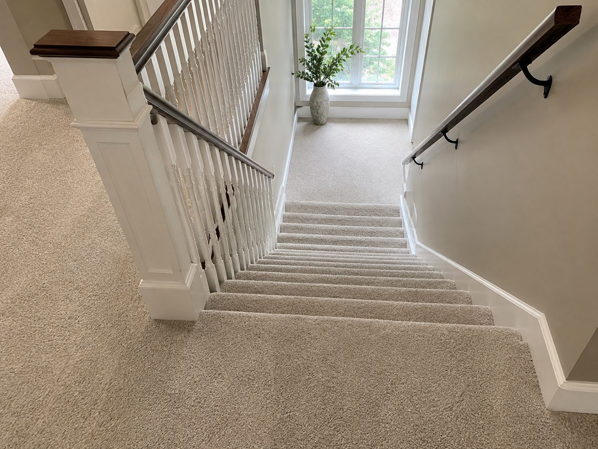 Broadloom for bedrooms, family rooms and stairs