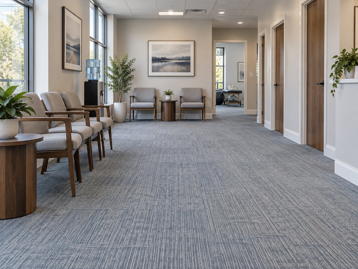 Waiting area floor