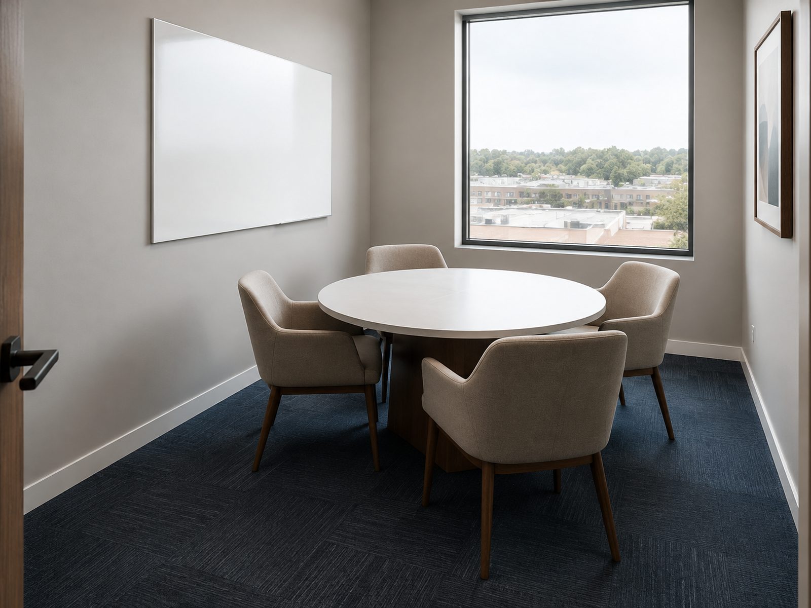 Commercial meeting room carpet tile