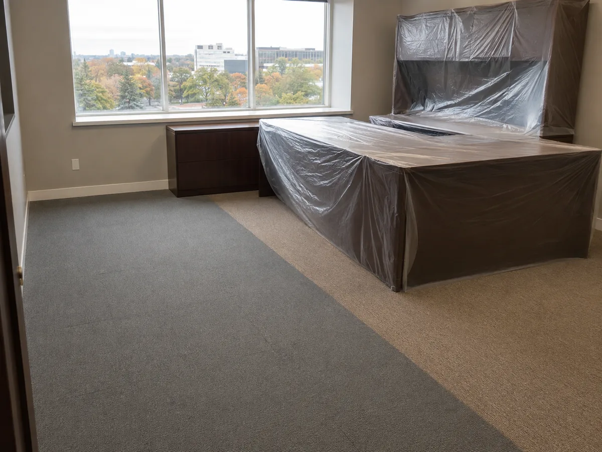 Occupied office replacement
