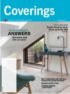 Sales Advantage ANSWERS feature in Coverings magazine