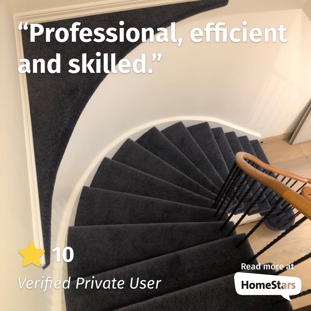 HomeStars review card: professional efficient skilled (GTA)