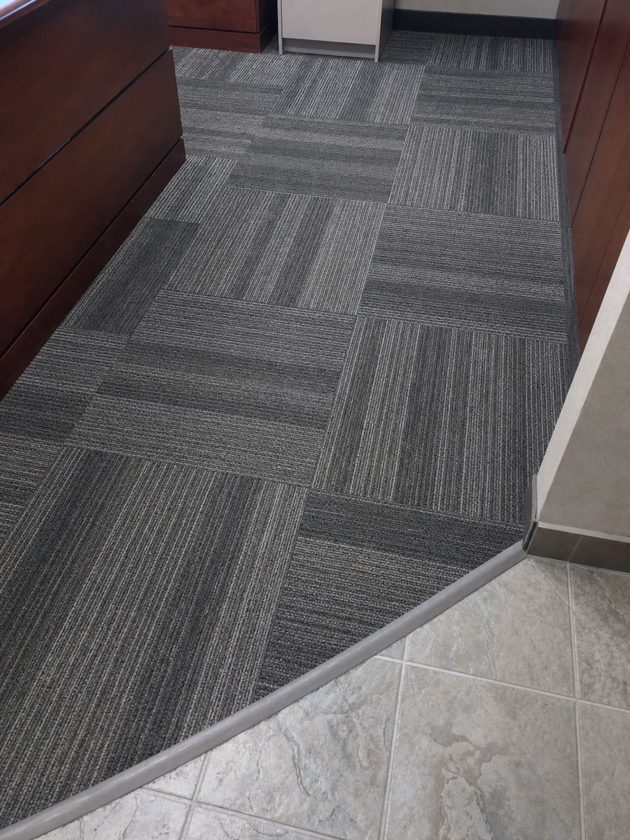 Tile-to-hard-surface transition